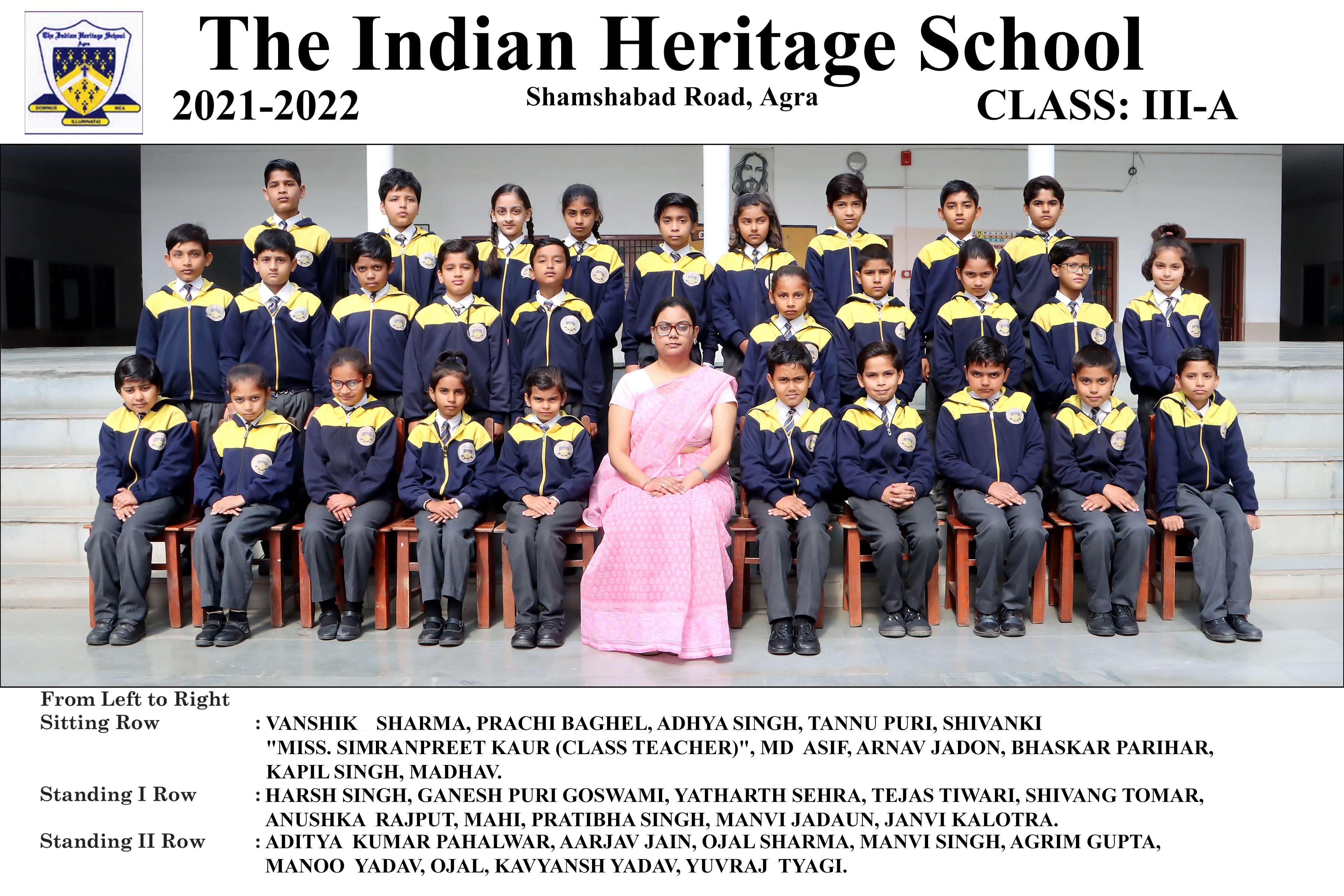 Classes Nursery to XII.